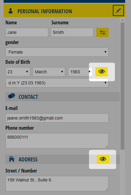 cv po angielsku profil