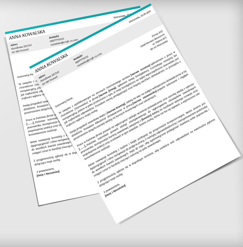 list motywacyjny office manager