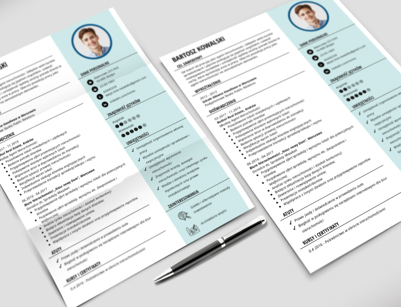 list motywacyjny i cv