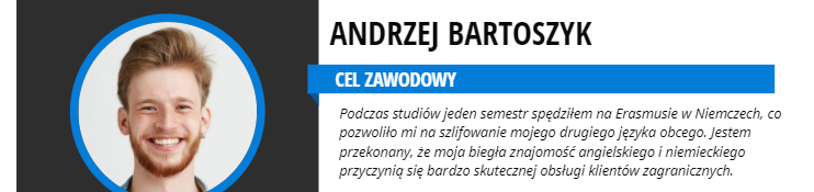 cel zawodowy w cv bez doswiadczenia