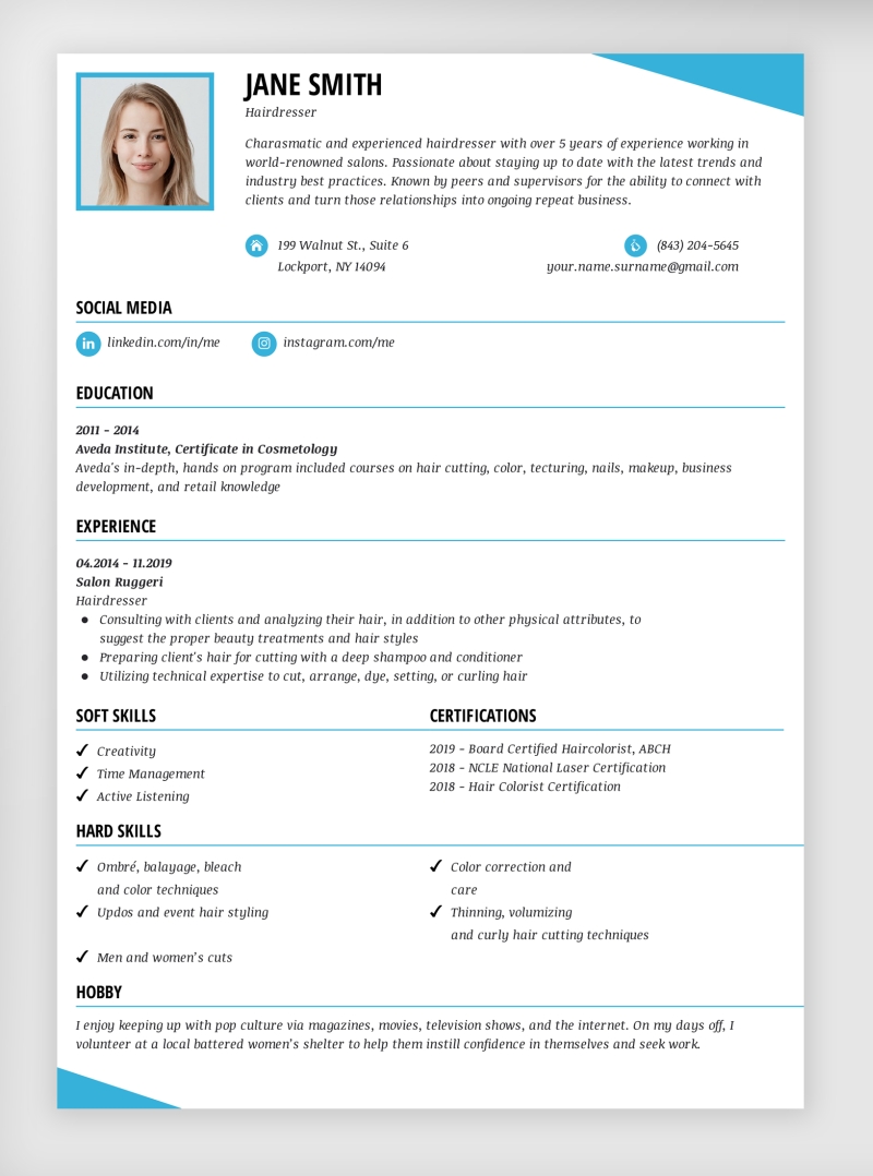 free resume template sand