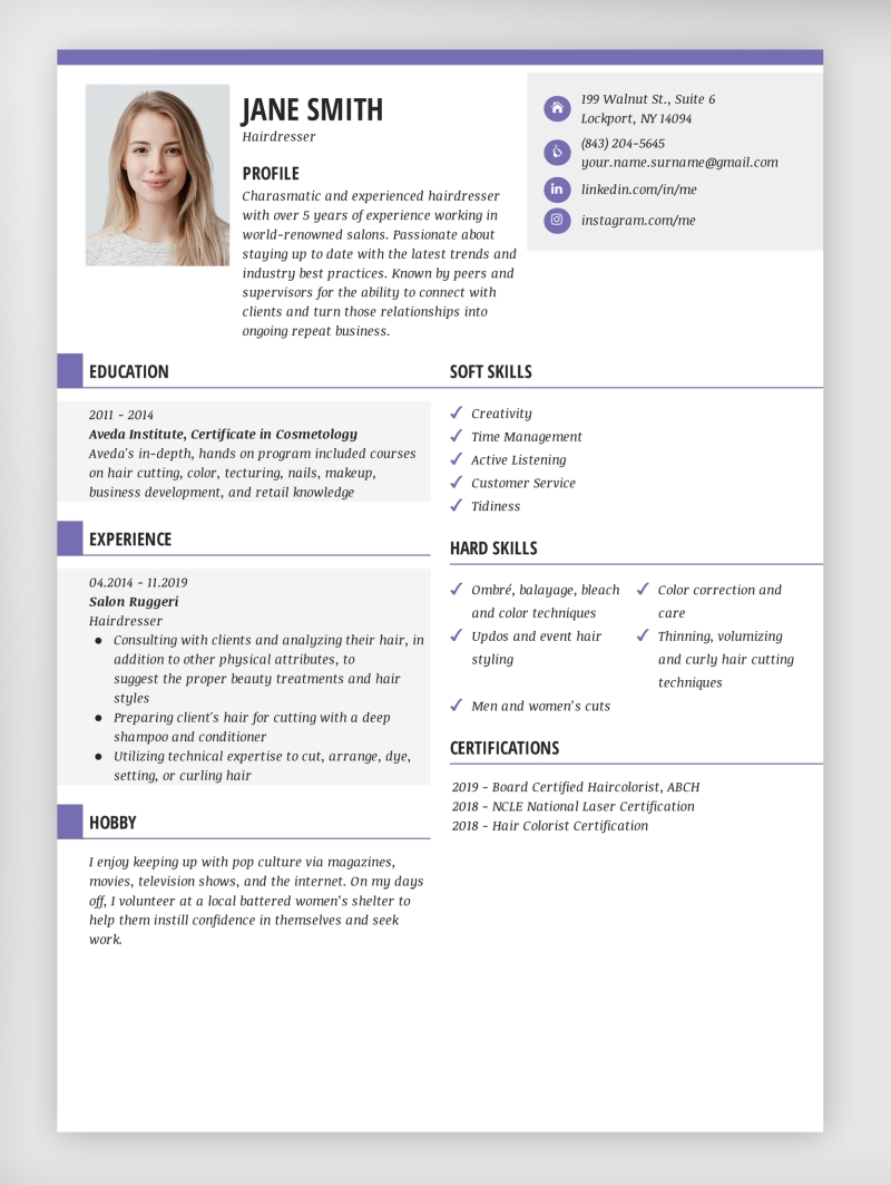 curriculum vitae creativo gratis